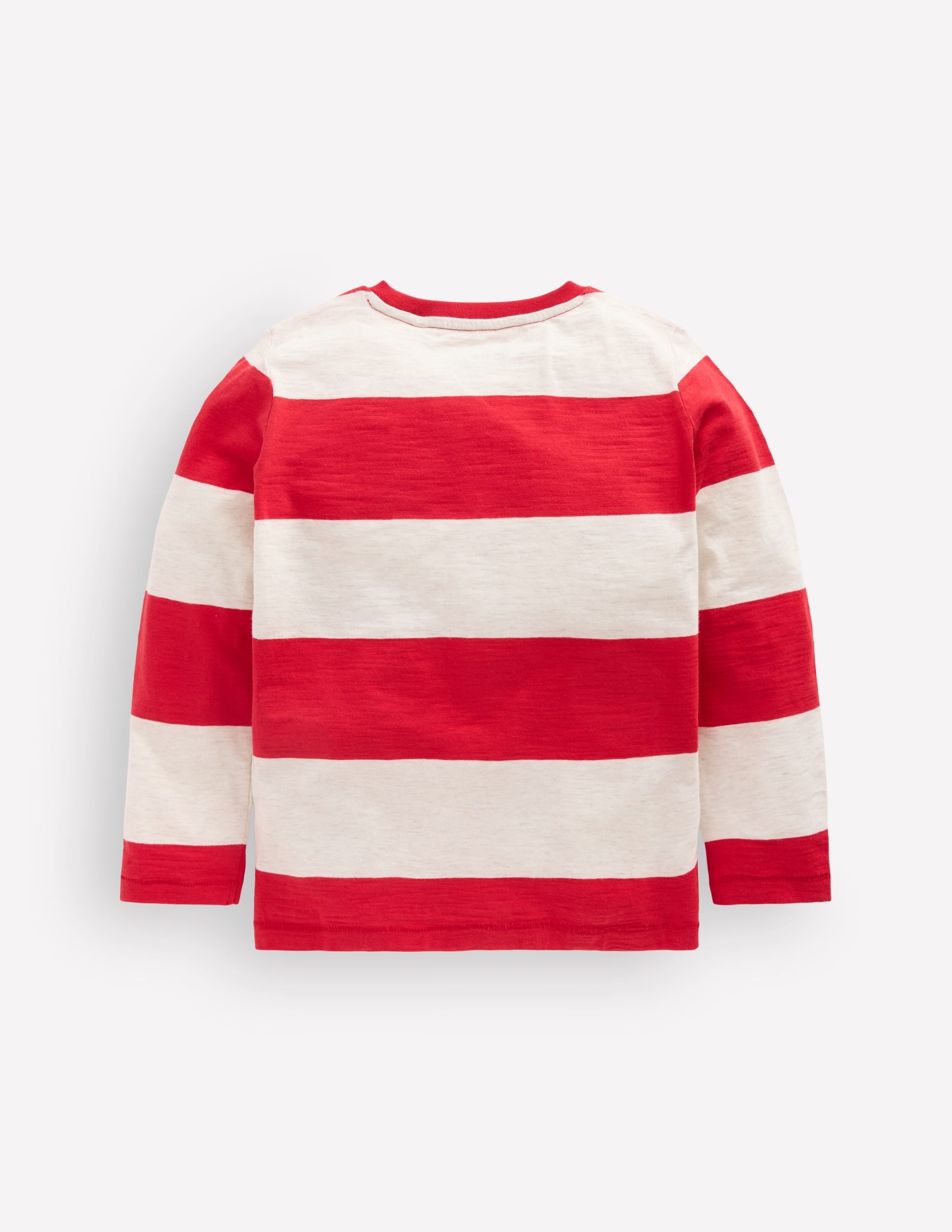 Everyday Long Sleeve T-Shirt-Merida Red / Ivory