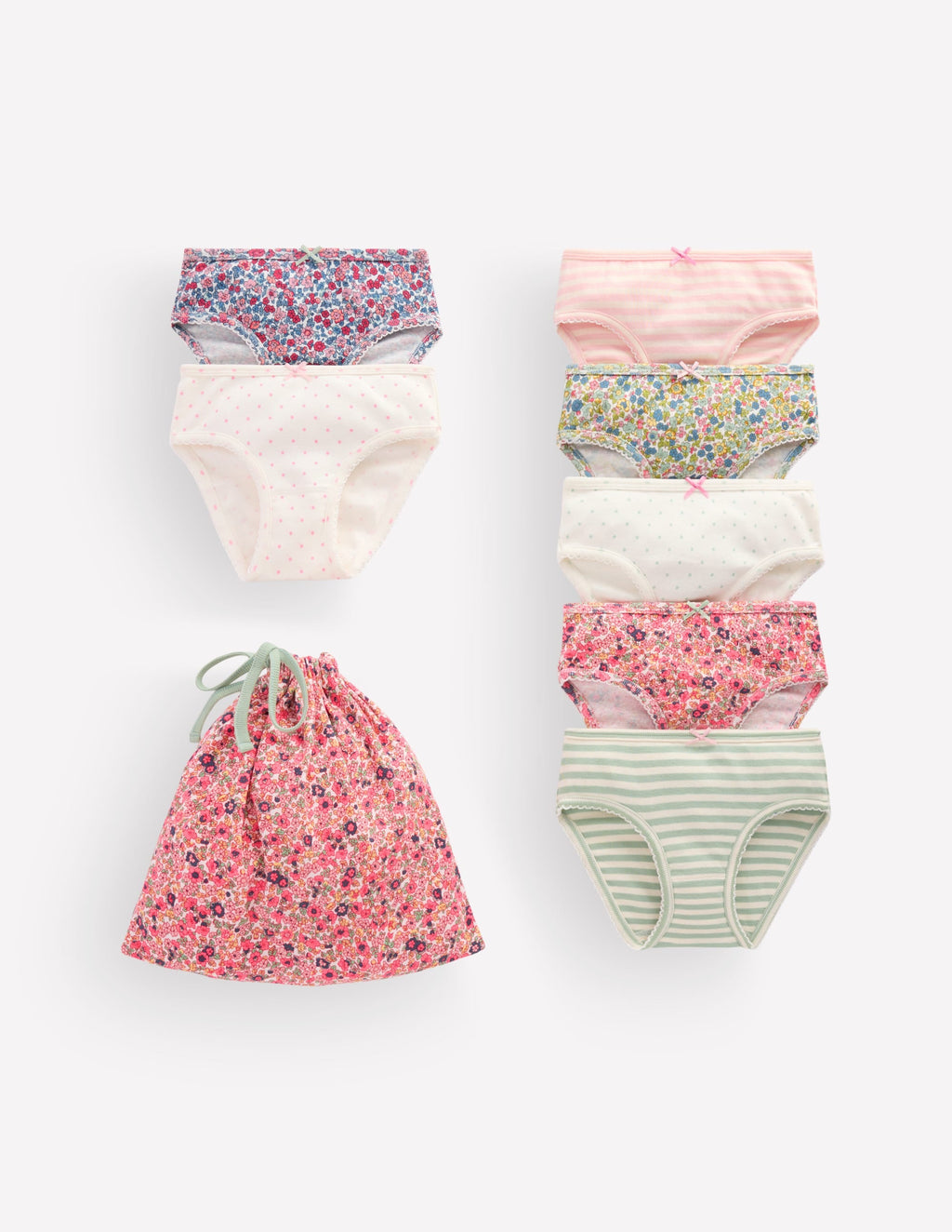 7-Pack Underwear-Vintage Florals