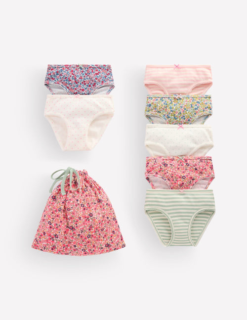 7-Pack Underwear-Vintage Florals