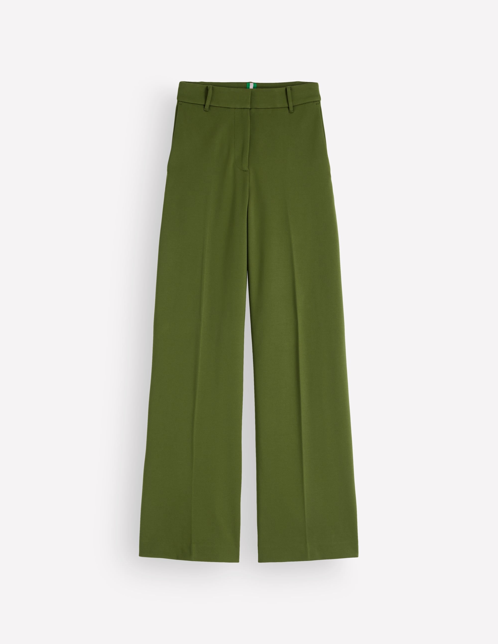 Belgravia Ponte Pants-Forest Green