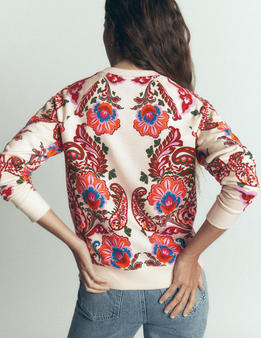 Emi Printed Sweatshirt-Multi, Bohemia Dream